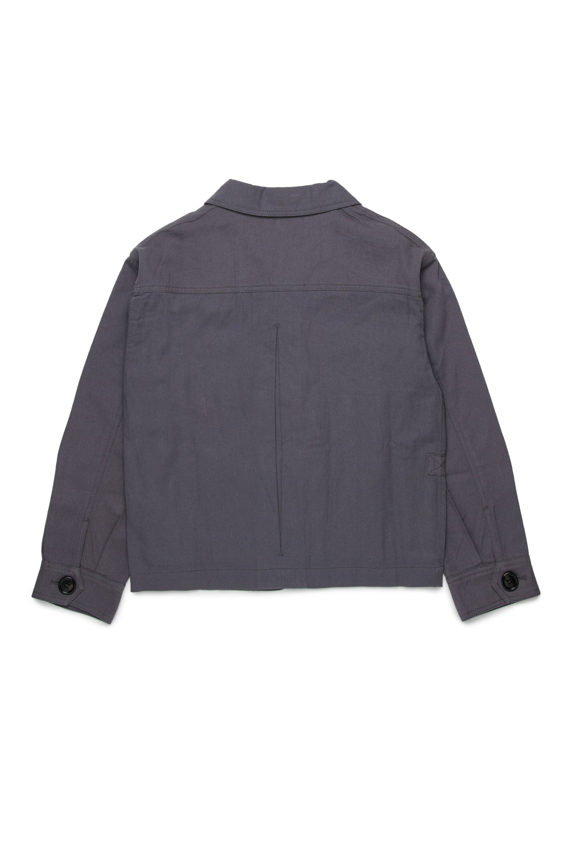 ロゴプリント入りワークウェアジャケット