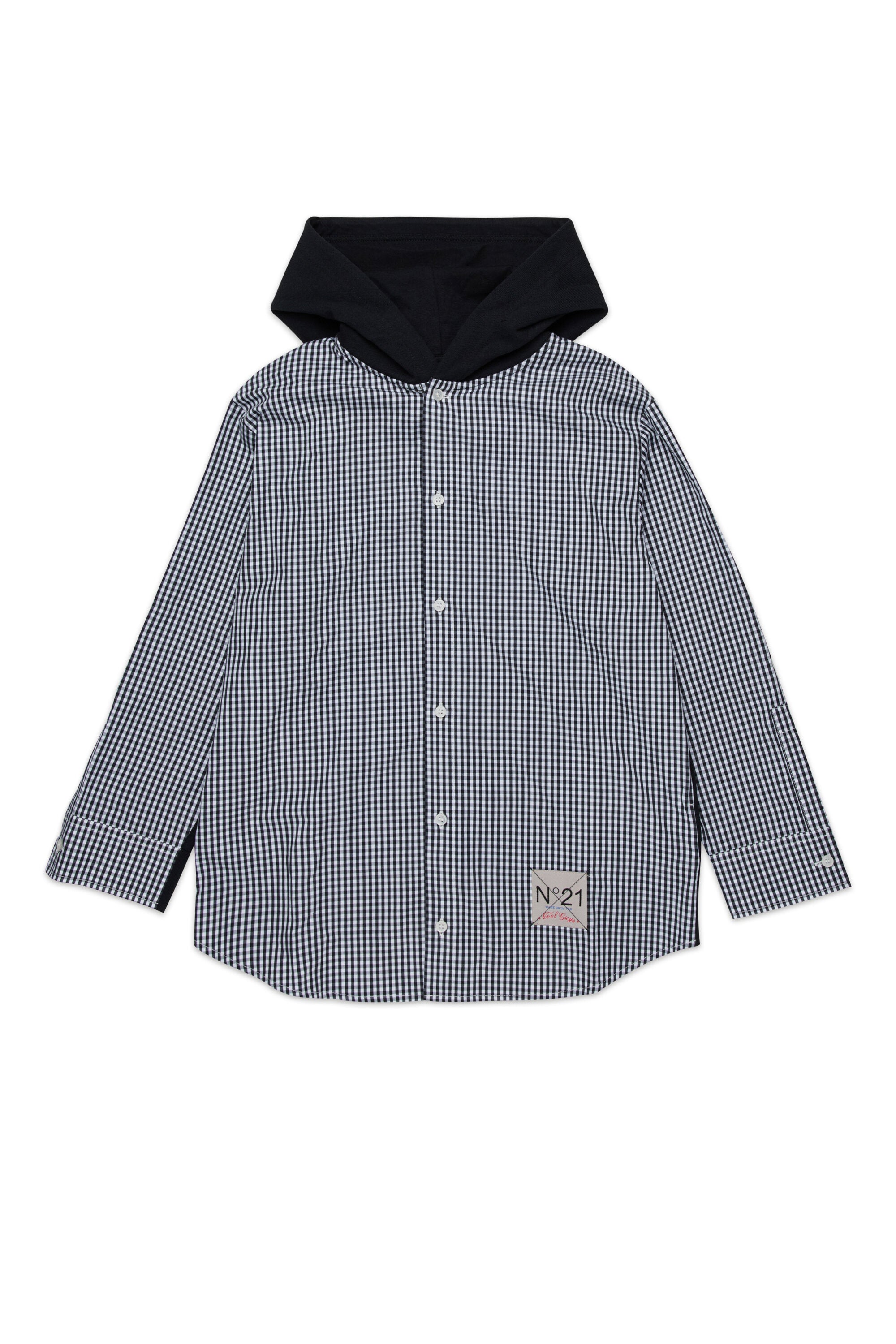 ロゴ入りシャツ