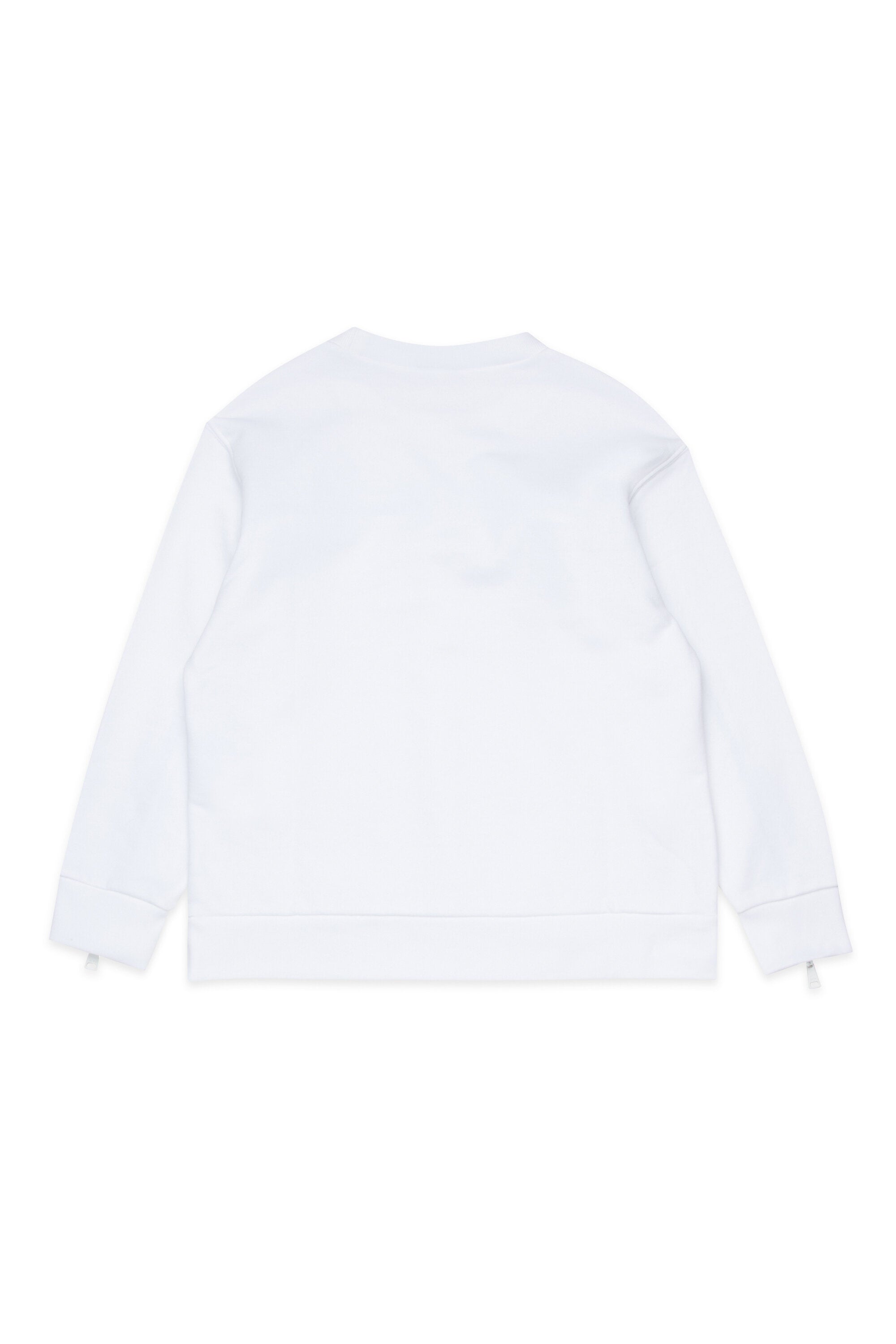 ロゴ入りクルーネック スウェット