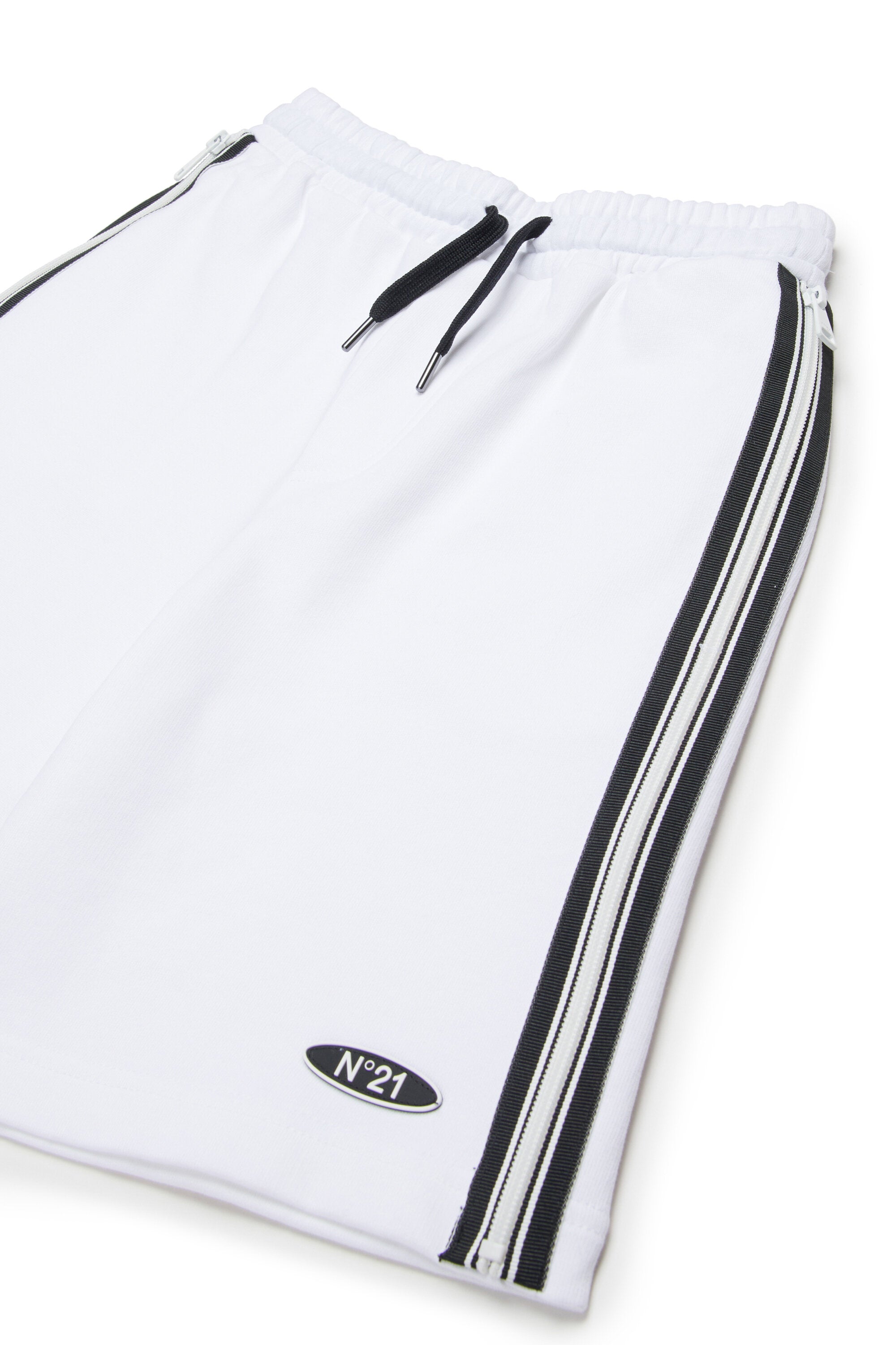 Logo fleece shorts