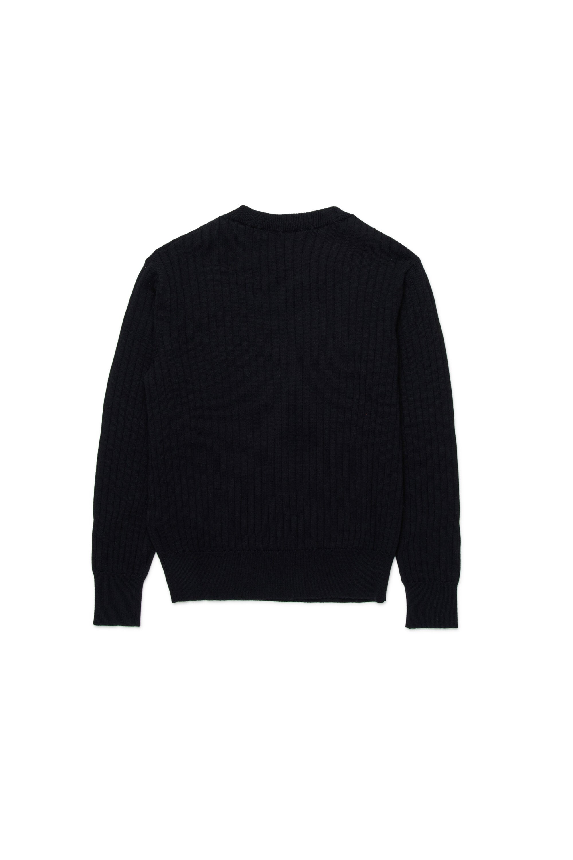 ロゴ入りクルーネックプルオーバー