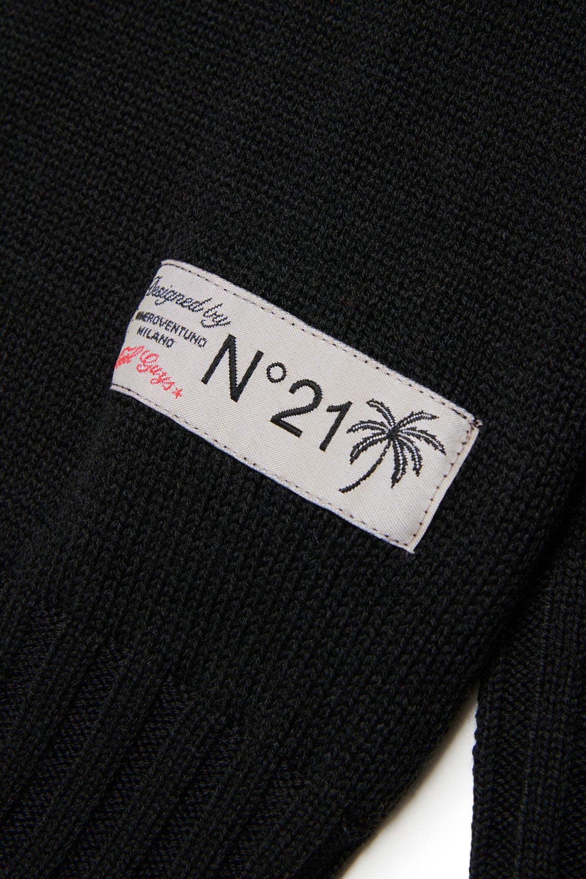 Crew-neck pullover with logo