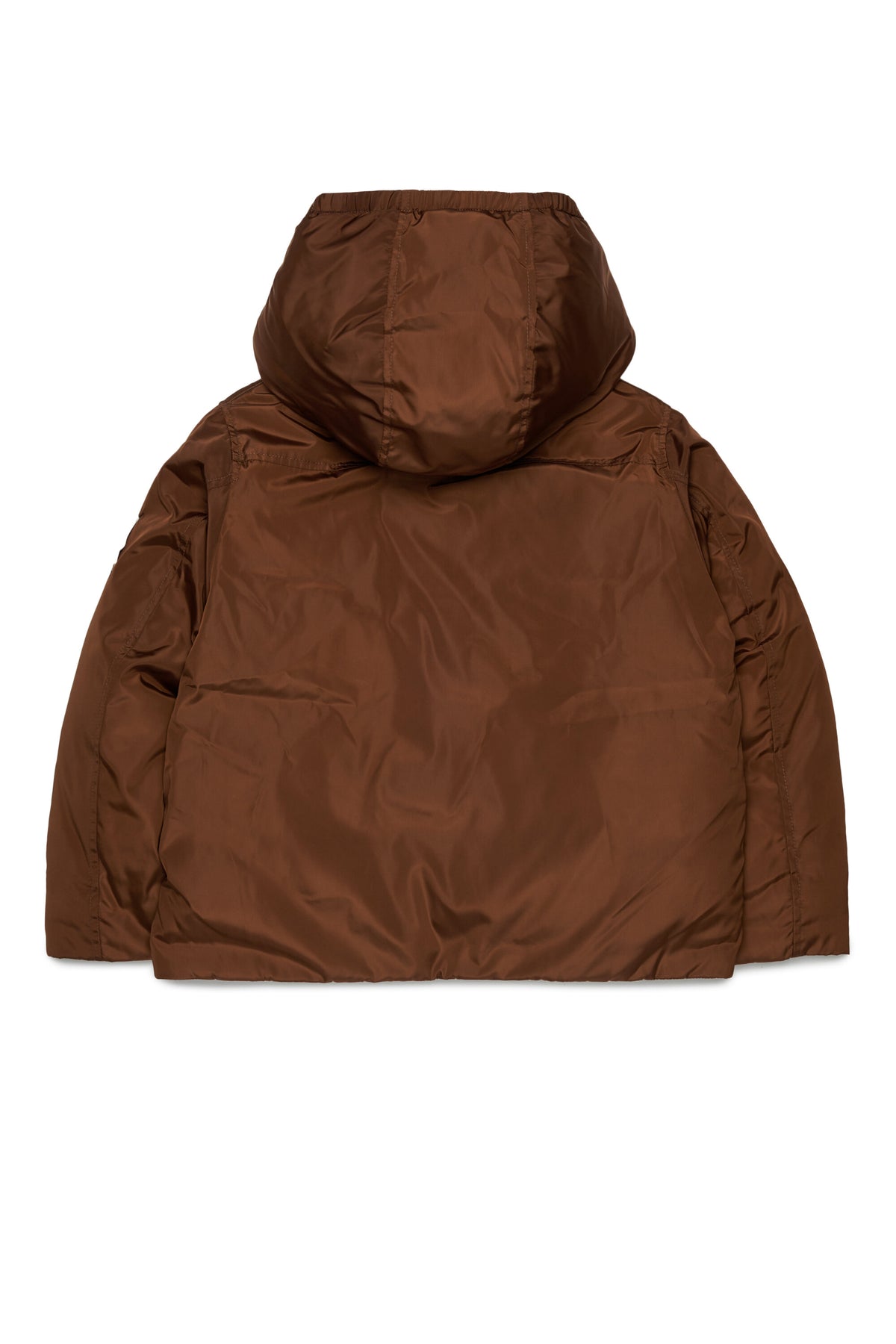 Padded jacket with logo