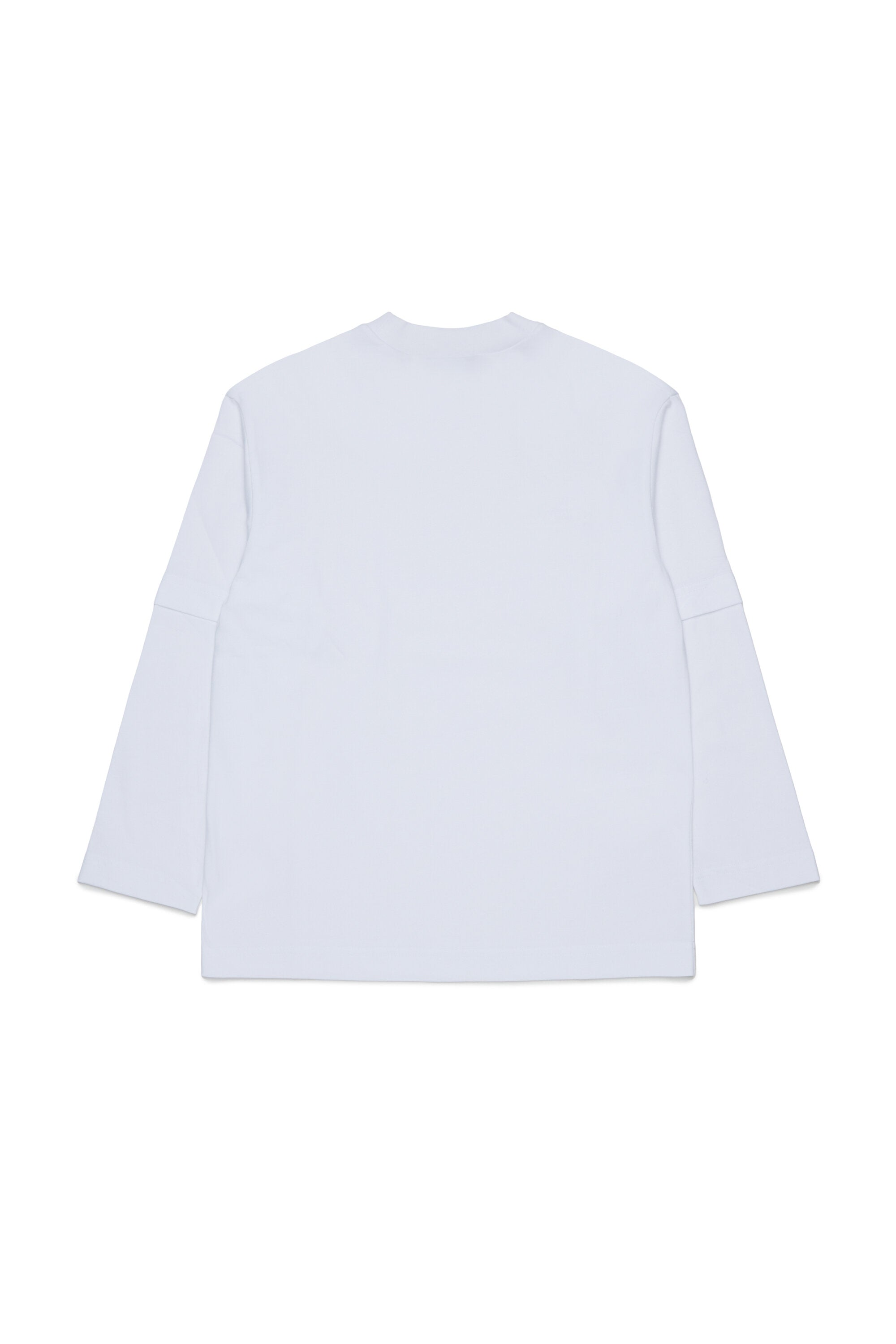 長袖Tシャツ、ロゴ付き