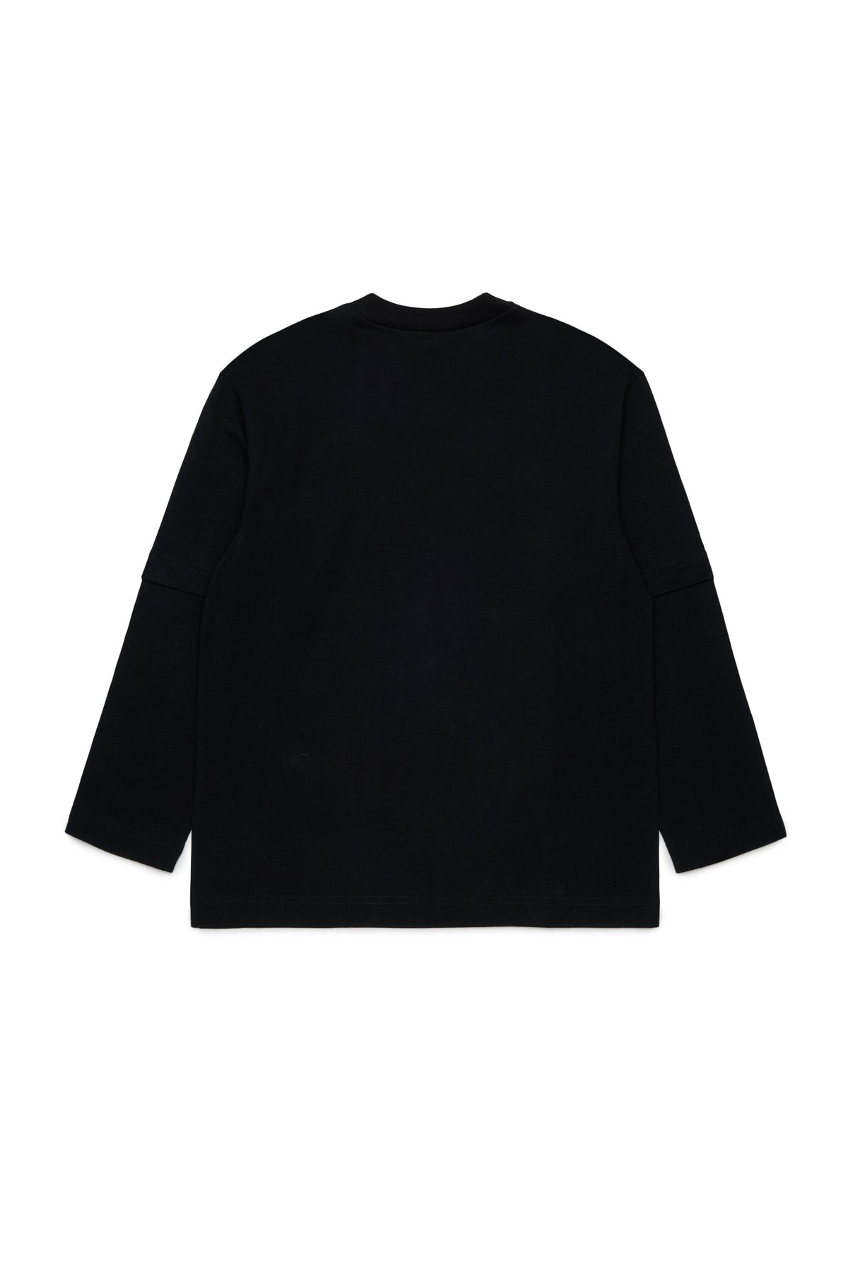 長袖Tシャツ、ロゴ付き