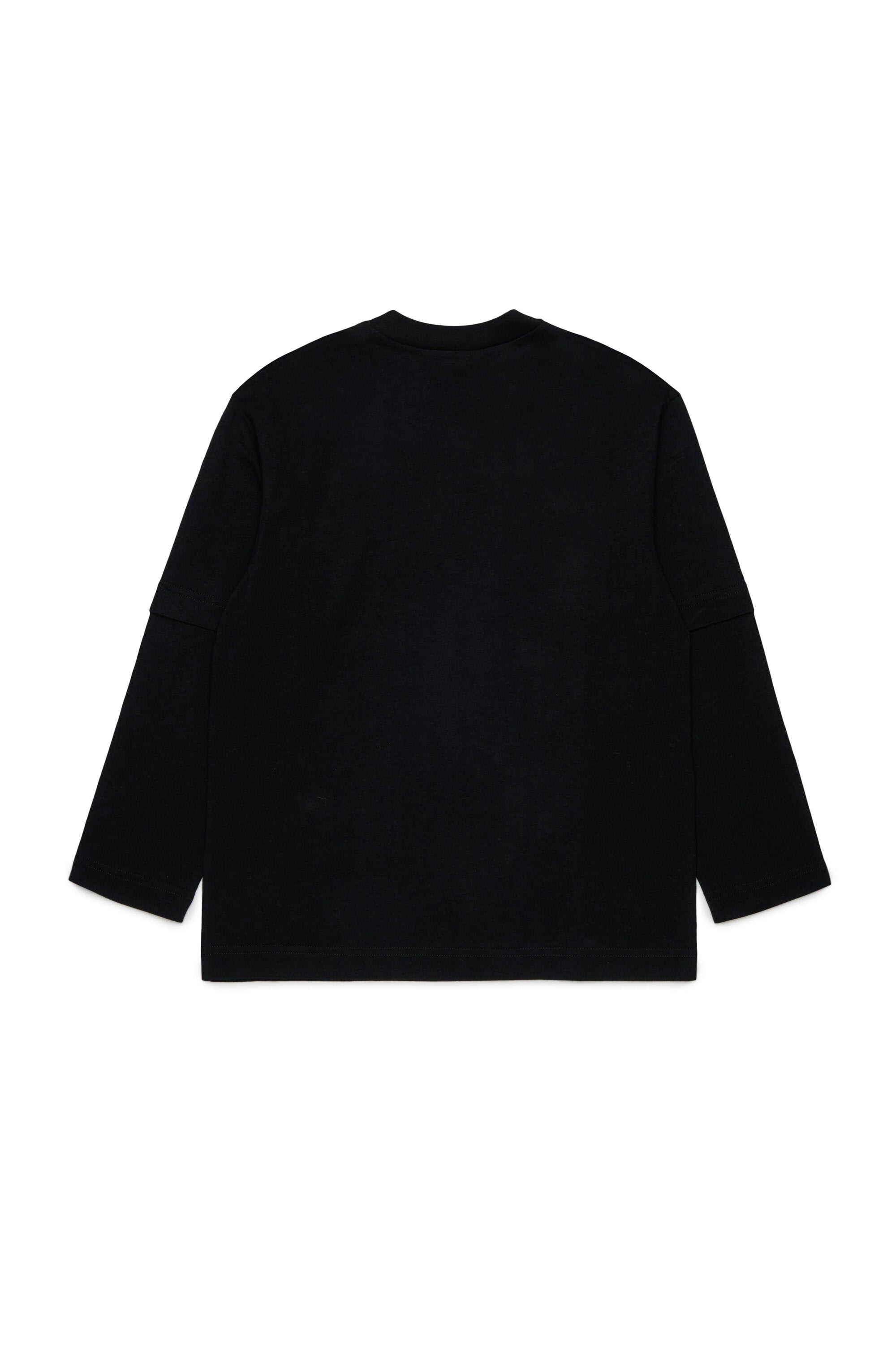 長袖Tシャツ、ロゴ付き