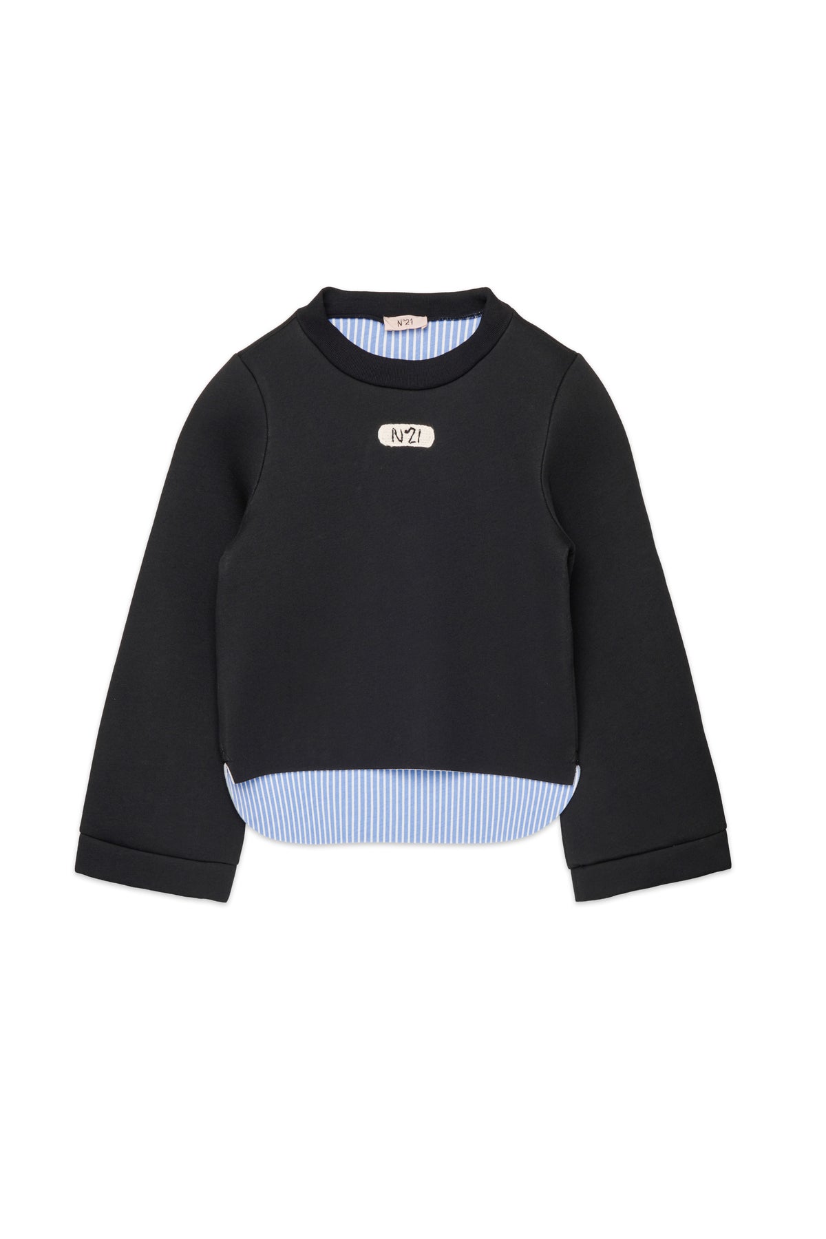 Crew-neck sweatshirt with logo