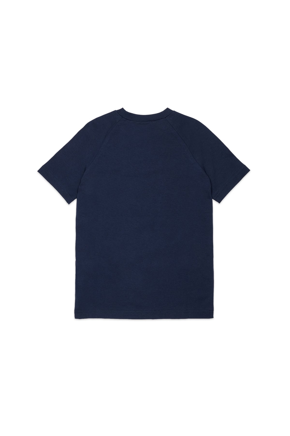 ロゴプリントのラグランTシャツ