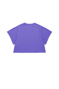 Branded cropped T-shirt