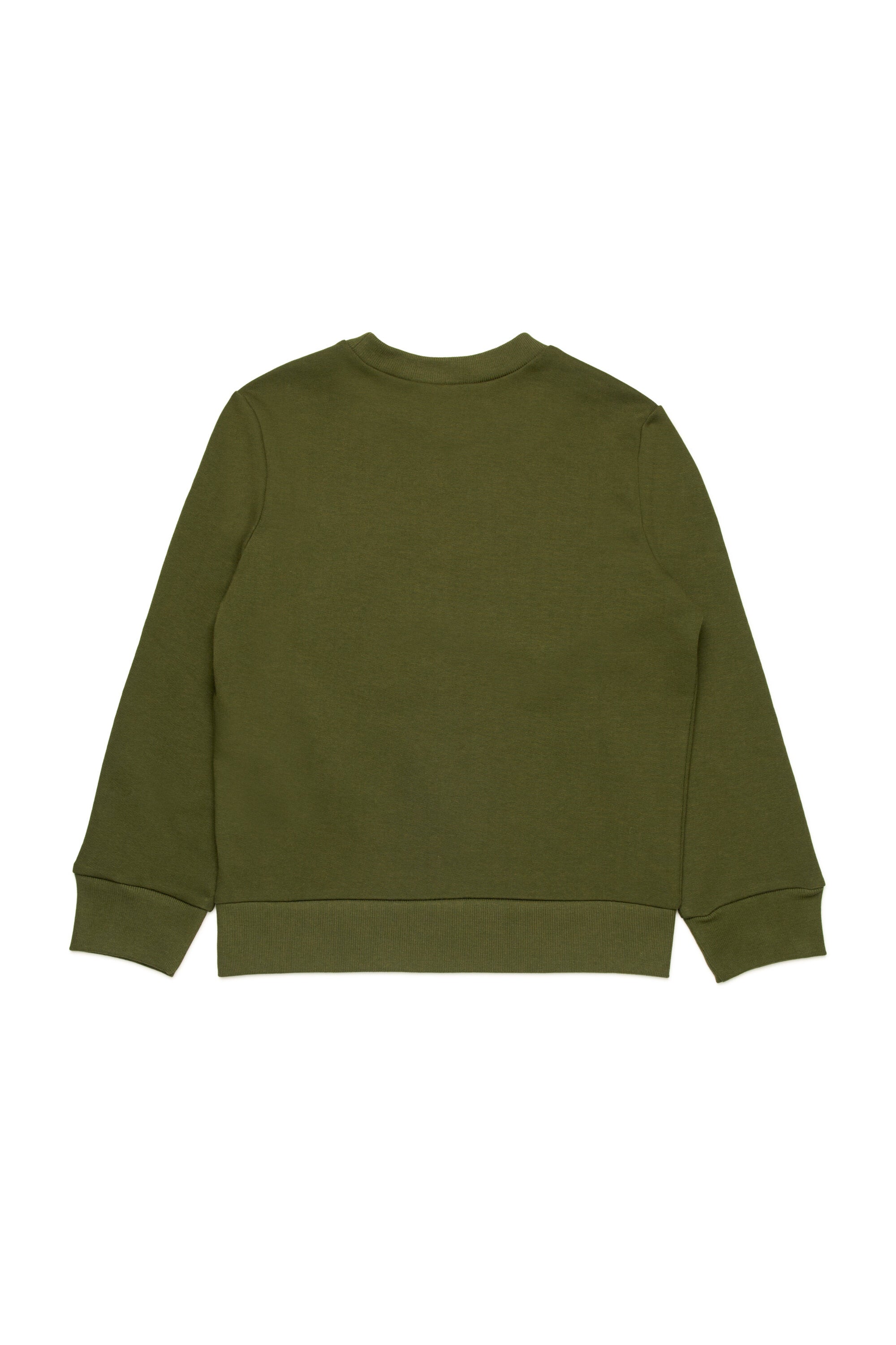 ロゴ入りコットンクルーネックスウェットシャツ