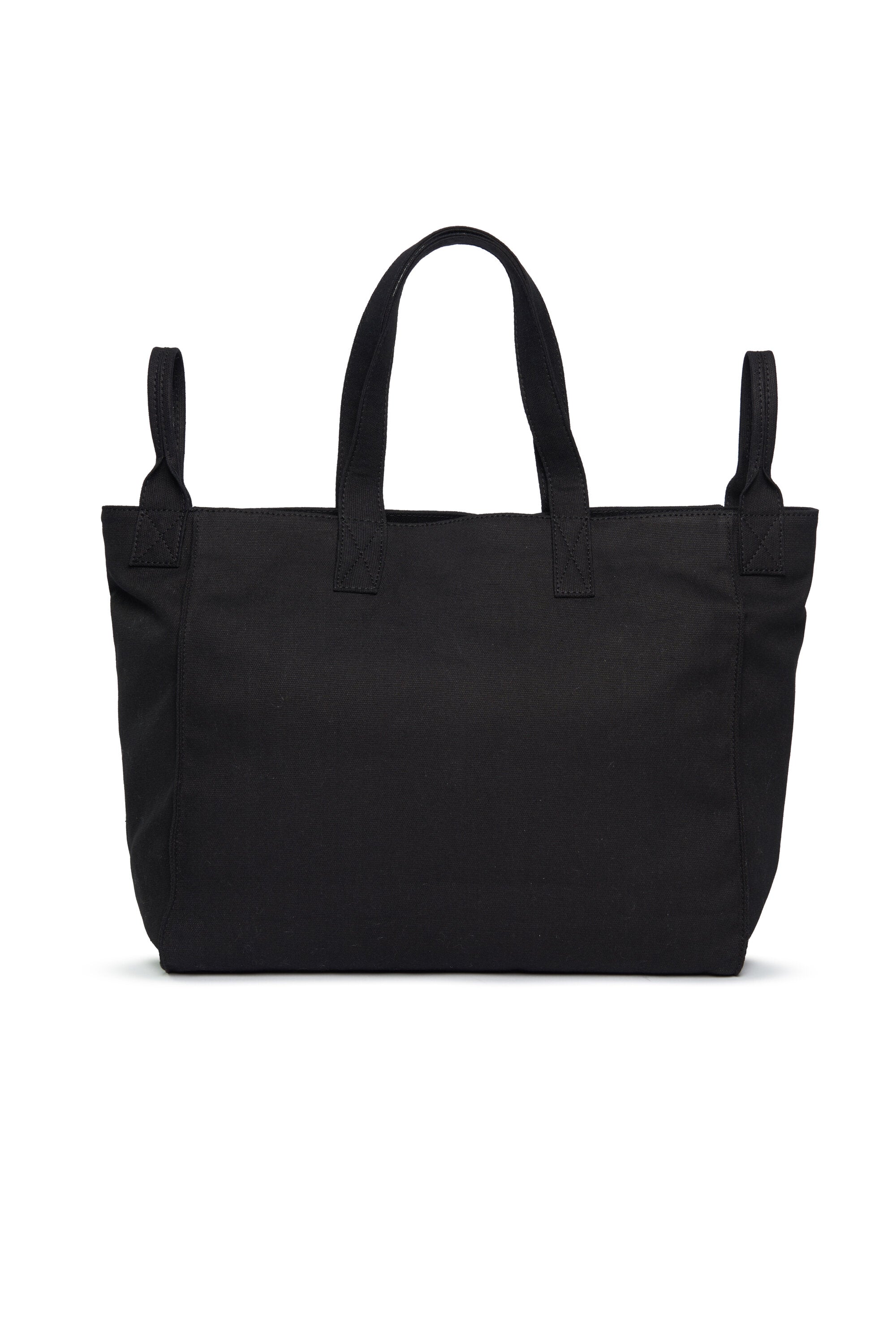 Branded canvas shopper bag