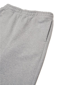 Mélange jogger trousers with patch pocket