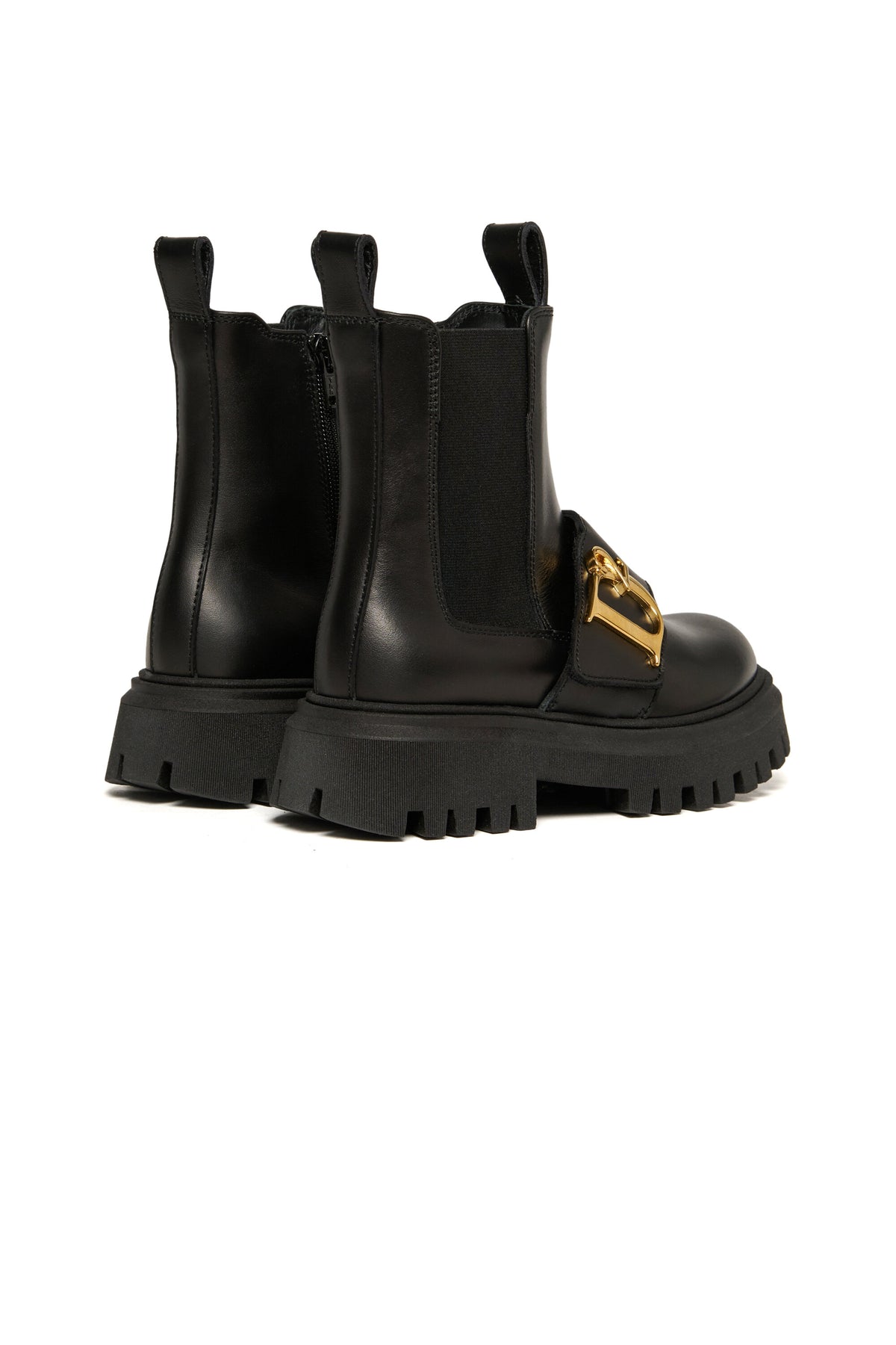 Leather Chelsea Statement boots