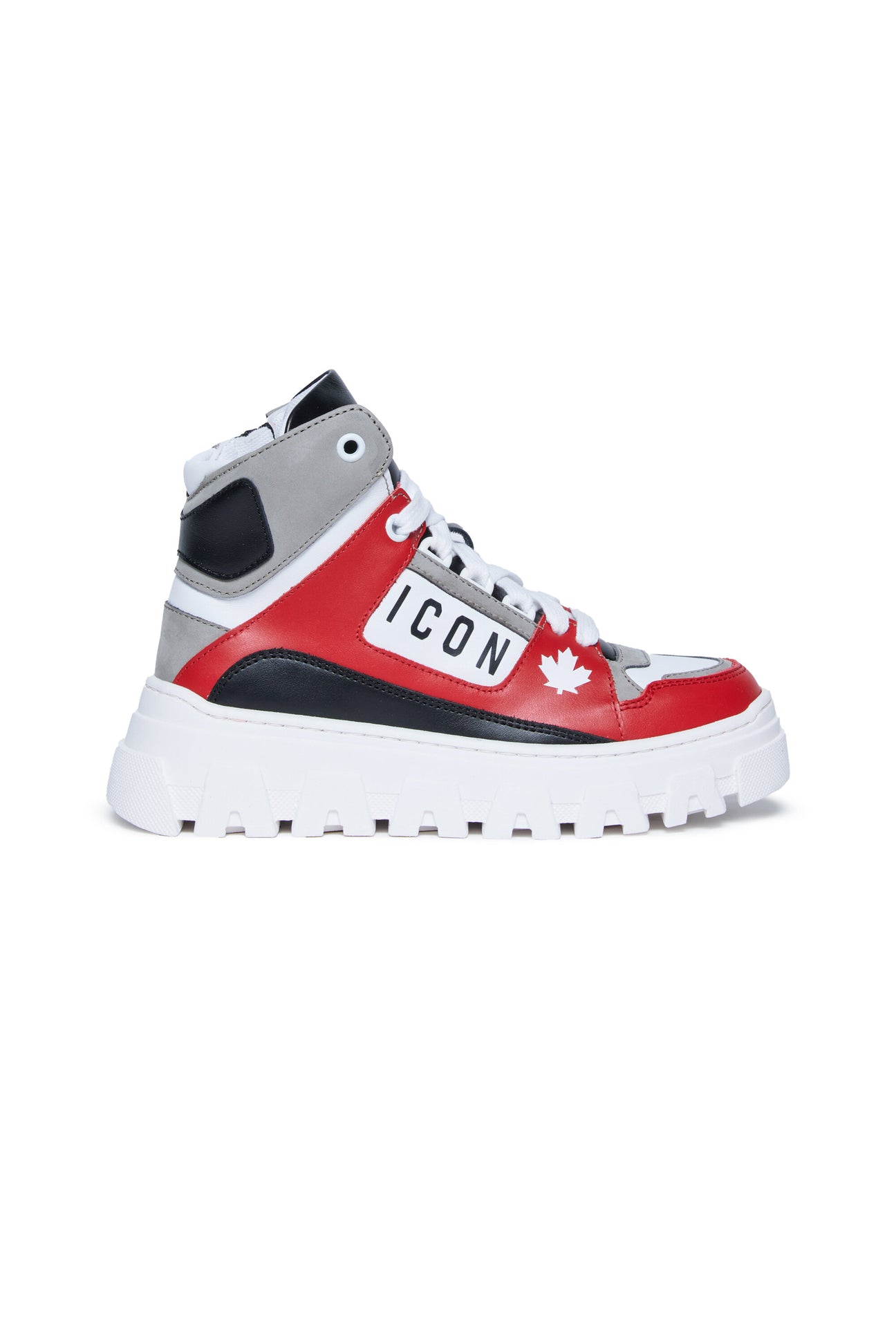 High top sneakers with logo Icon 