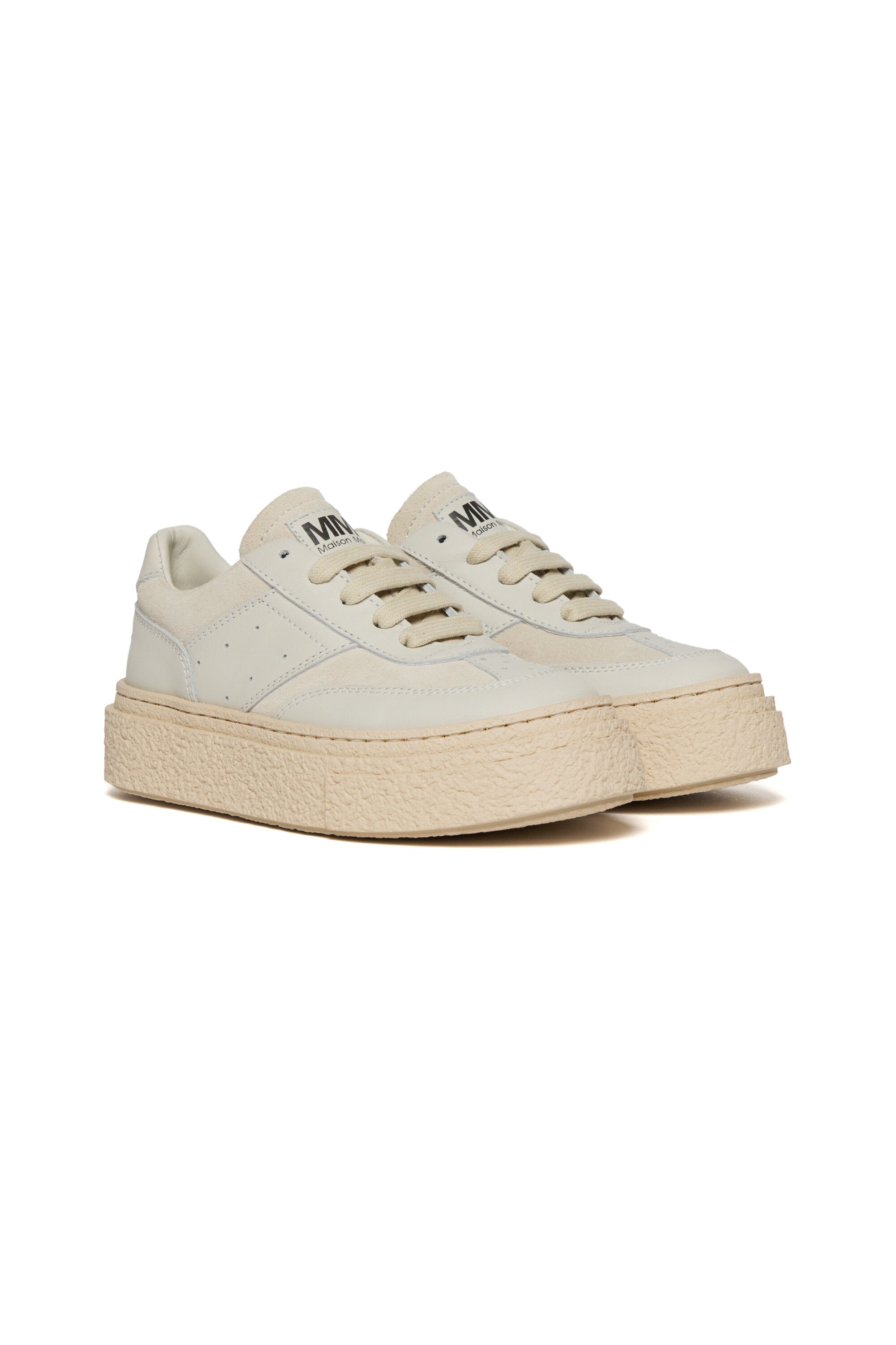 Gambetta leather low top trainers