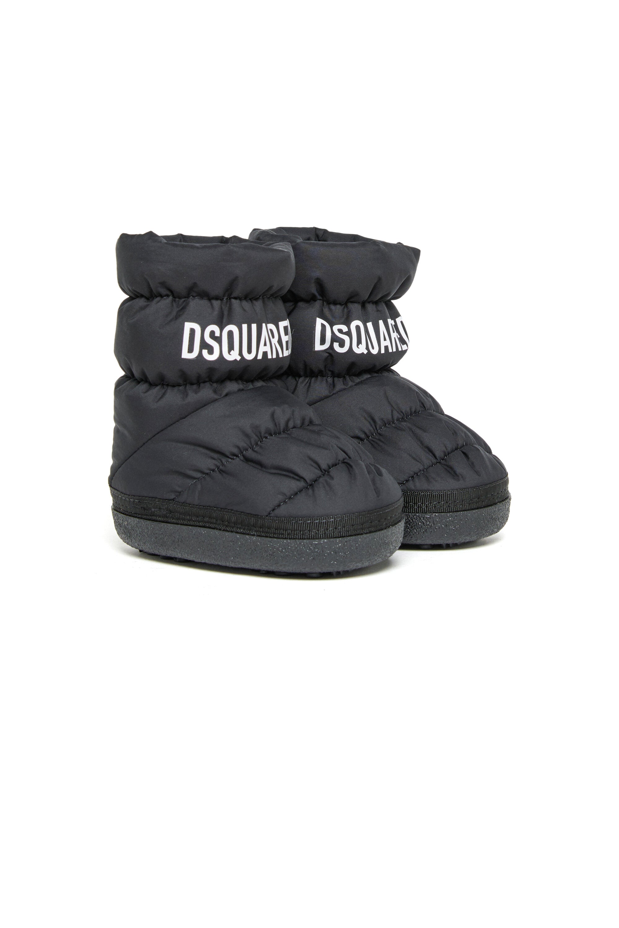 Tall logo snow boots