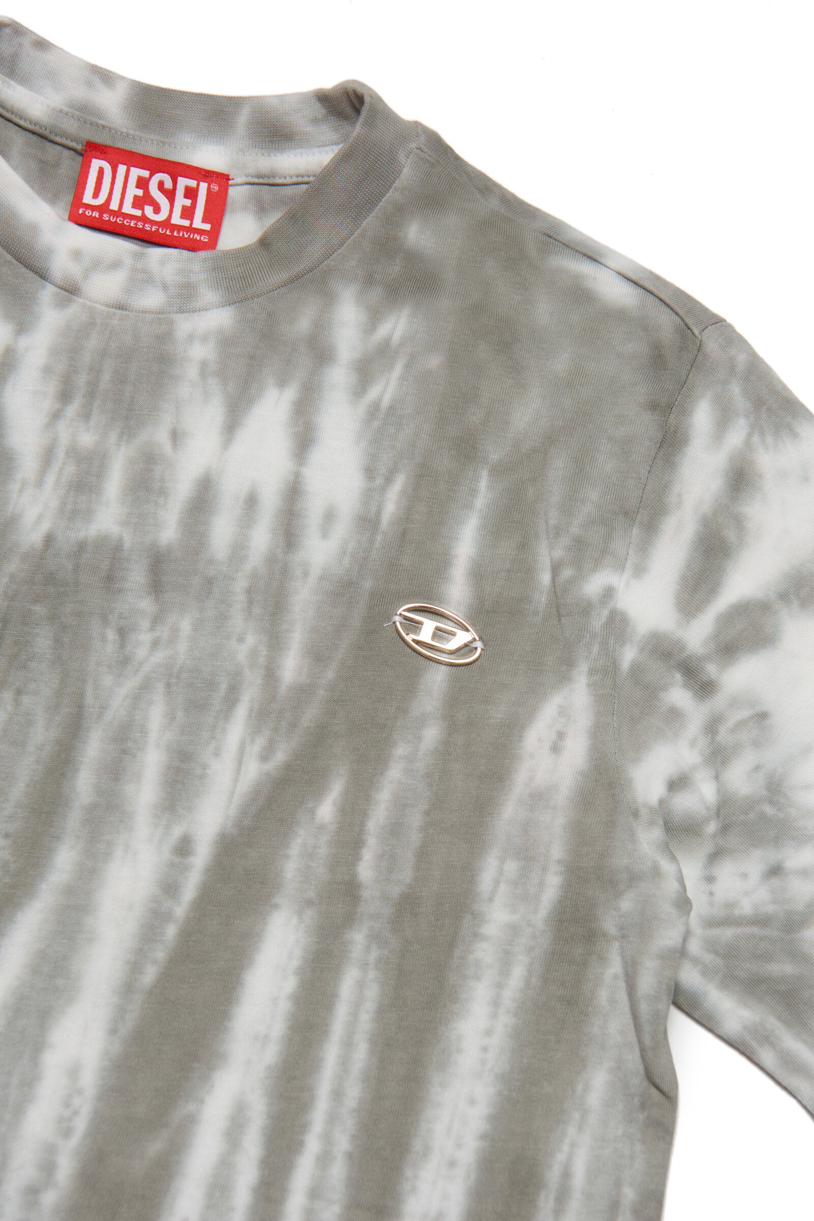 TIE-DYE PRINT SHIRT - Ecru