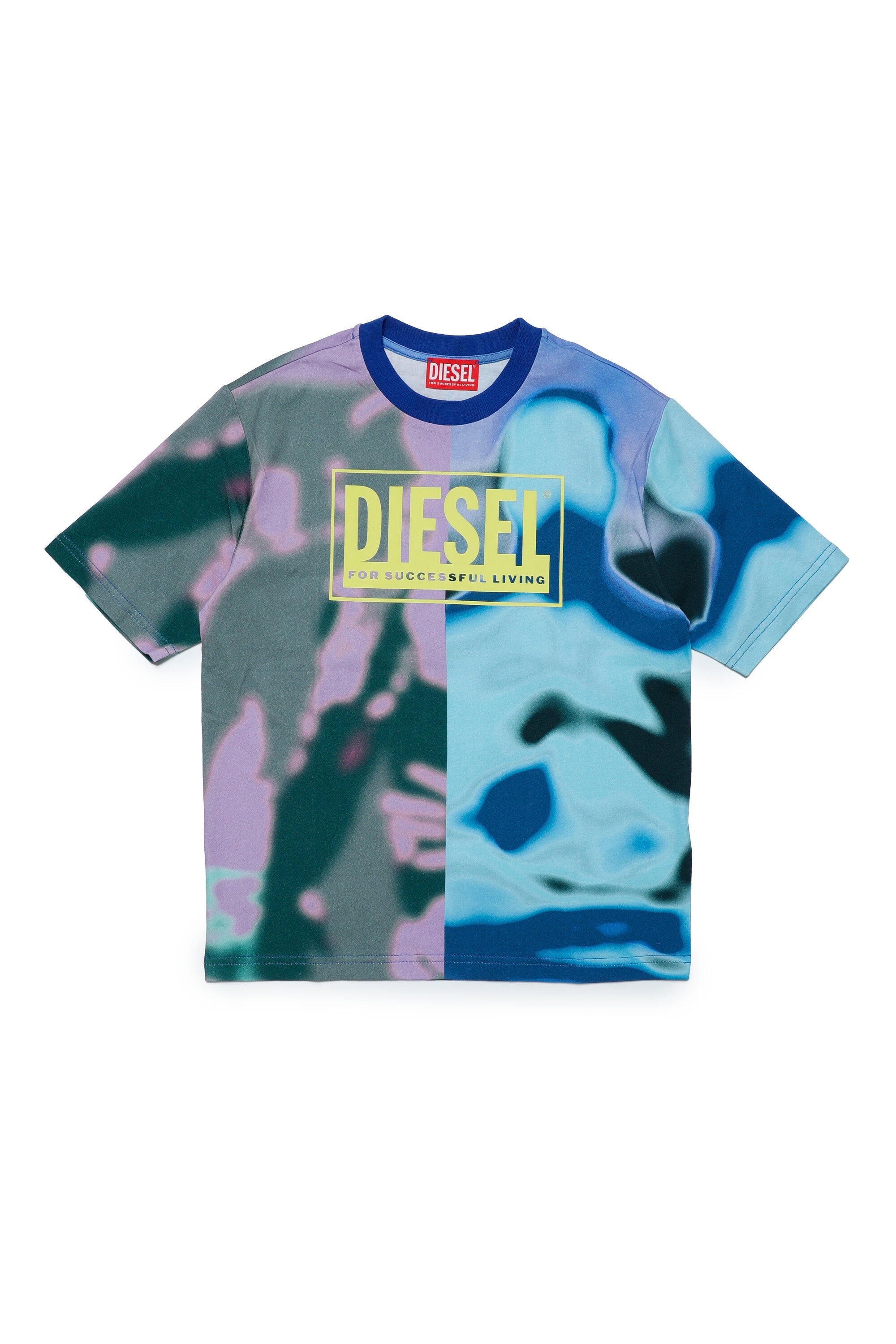 DIESEL ボーイクルーネックTシャツ（ジャージー）｜BRAVE KID