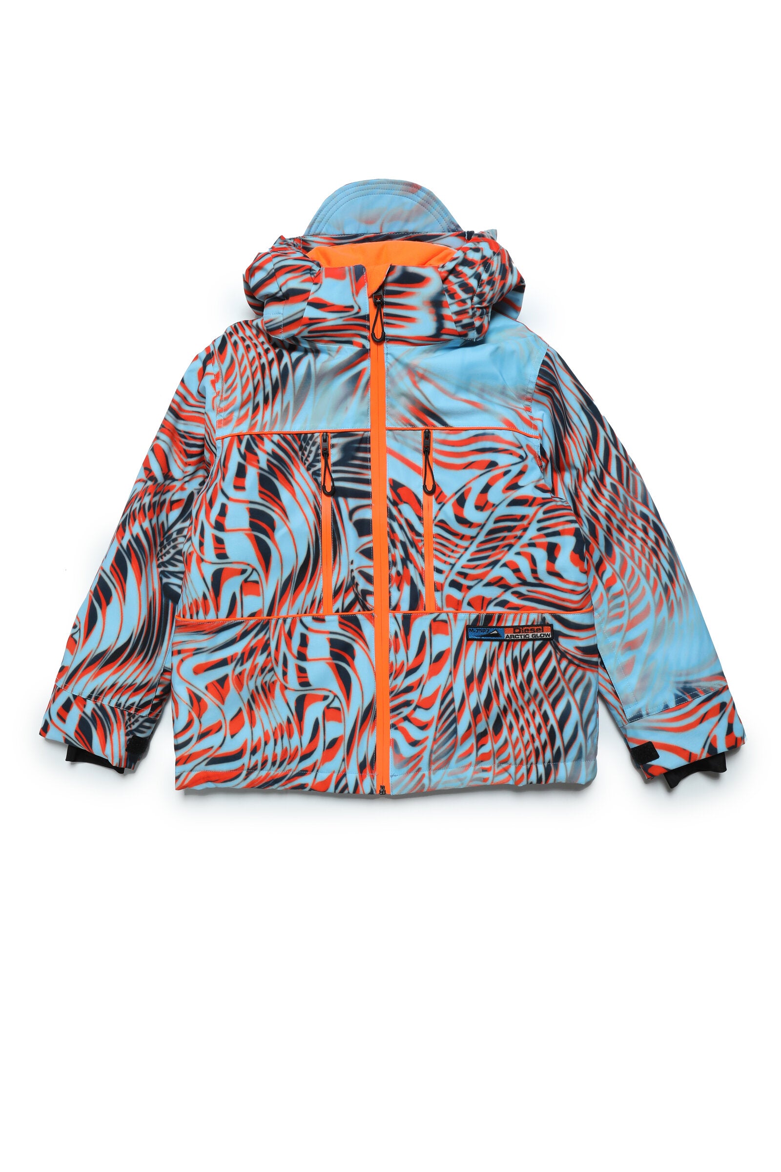 Patterned best sale ski jacket