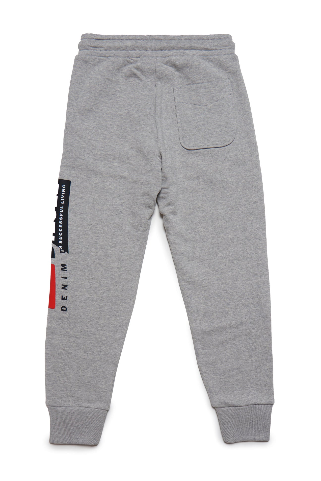 Gray jogger pants with Diesel double logo Gray jogger pants with Diesel double logo