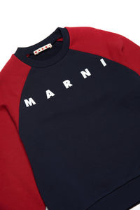 Marni キッドコットン ロゴ入りクルーネックスウェットシャツ｜BRAVE KID