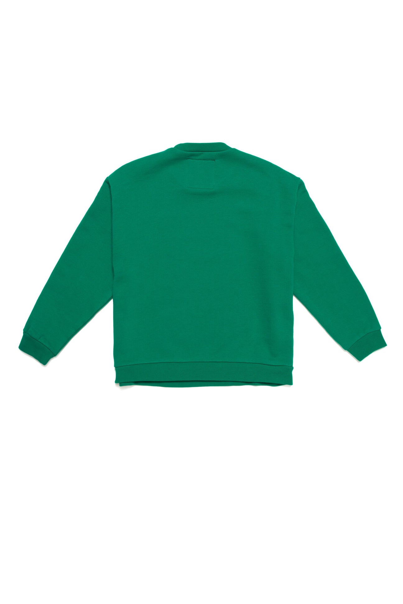 Deadstock green crewneck sweatshirt with logo on the front Deadstock green crewneck sweatshirt with logo on the front