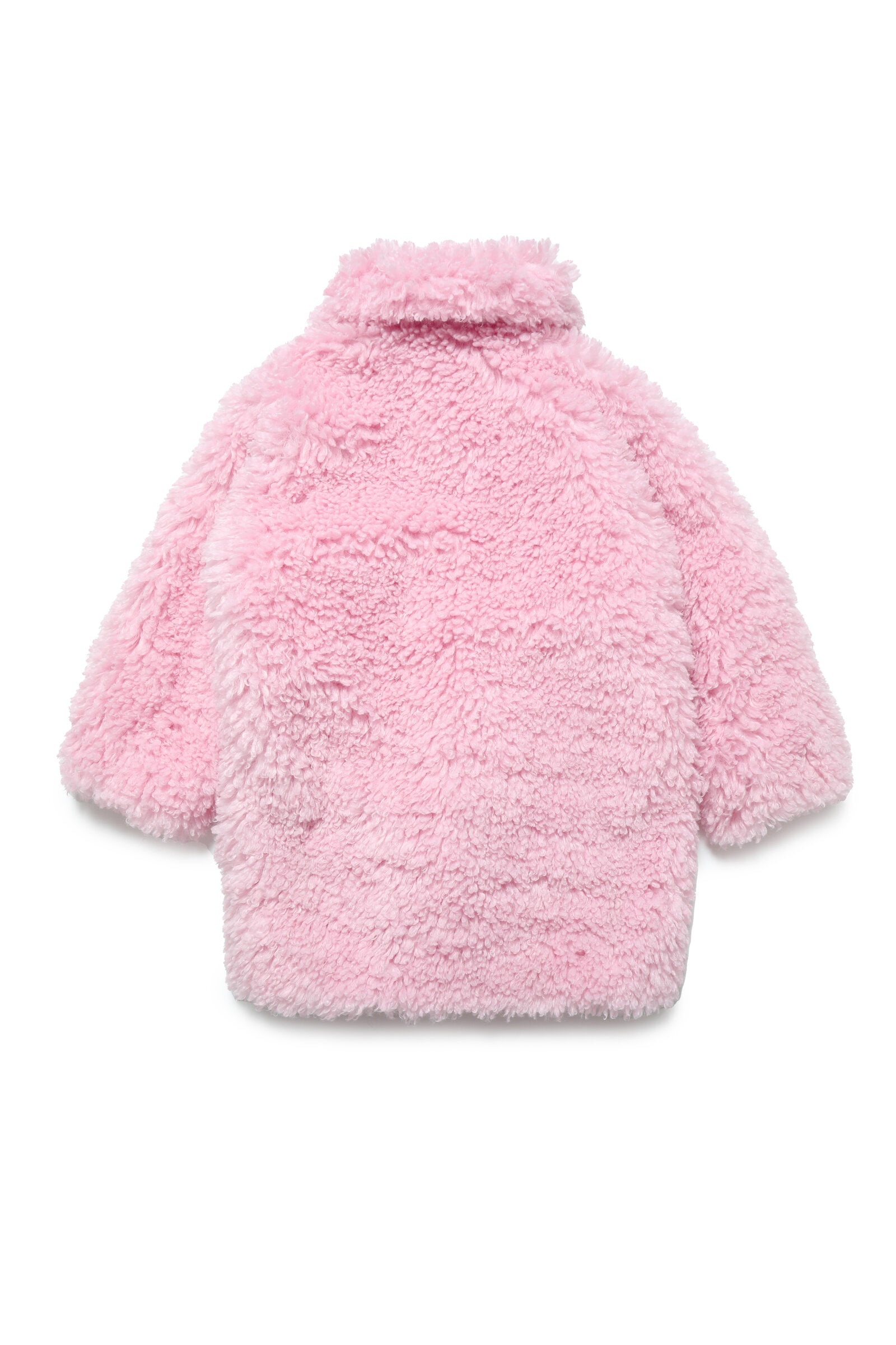 N°21 girl faux fur oversize coat | BRAVE KID