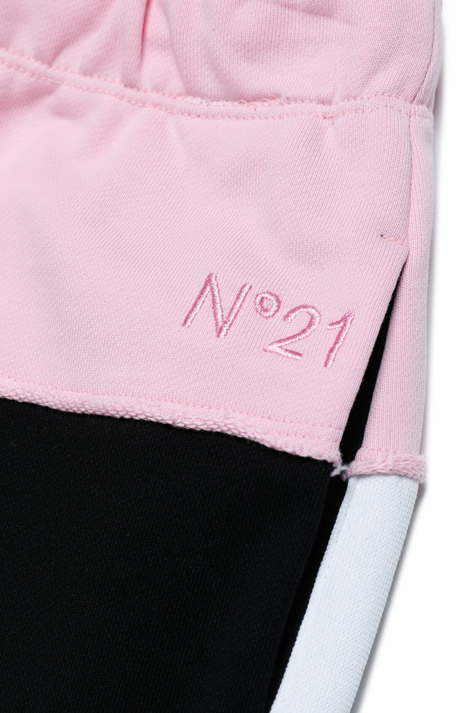 N°21 girl sport sweatshirt colorblock pants in fleece | BRAVE KID